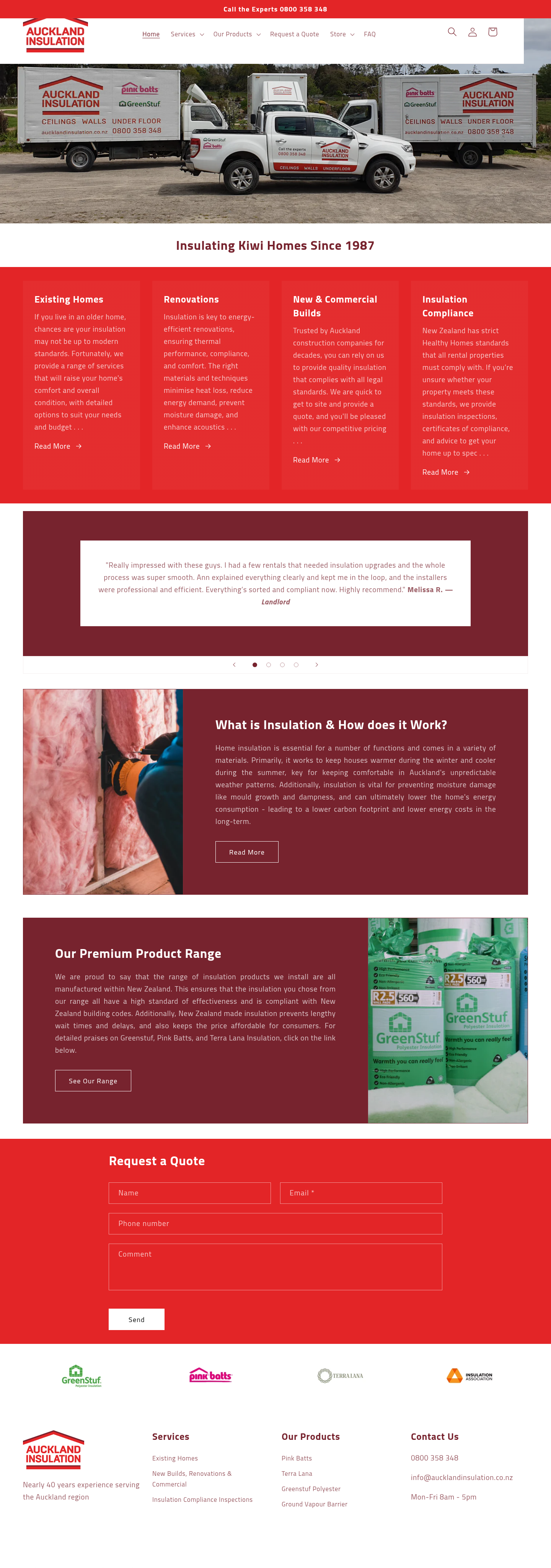 Original site — aucklandinsulation.co.nz