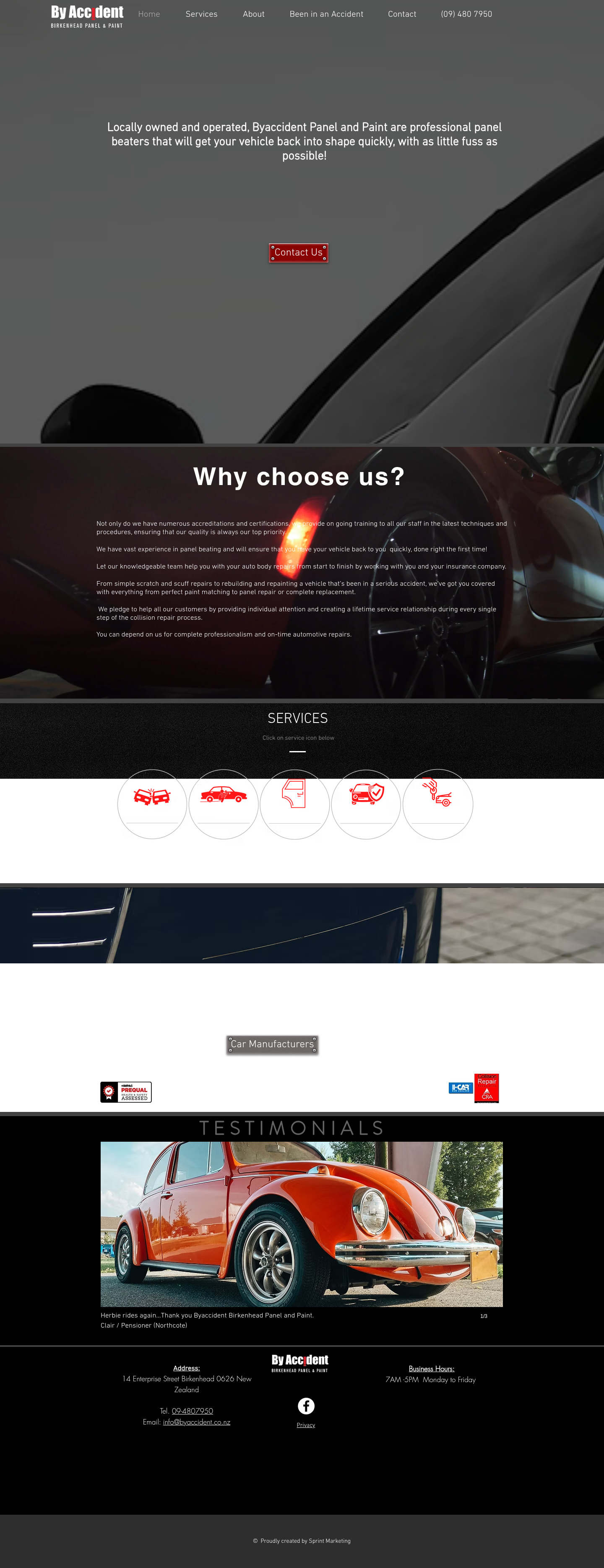 Original site — byaccident.co.nz