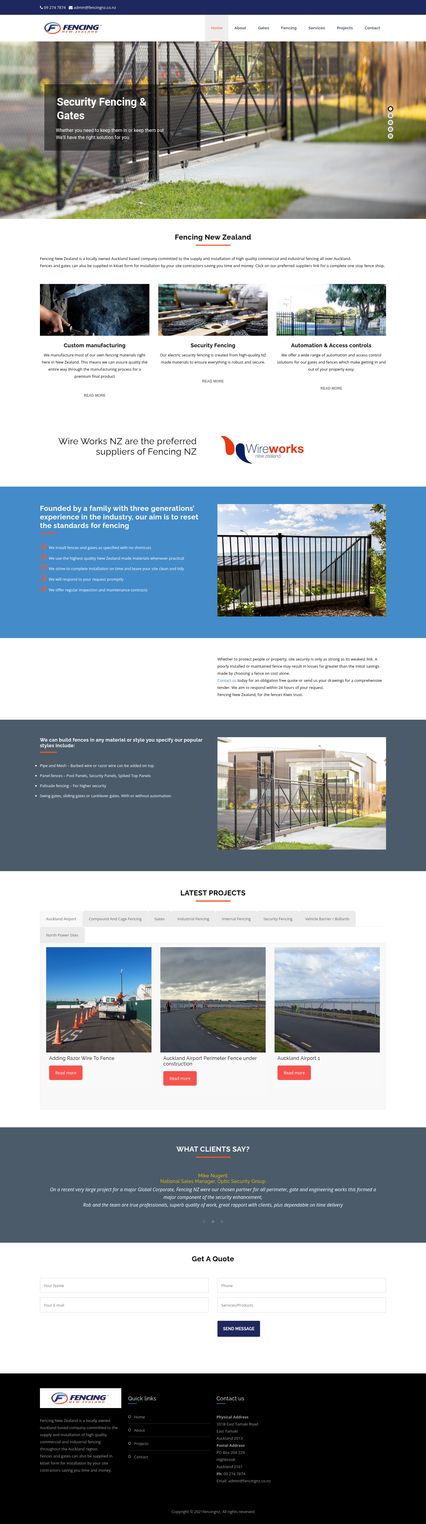 Original site — fencingnz.co.nz