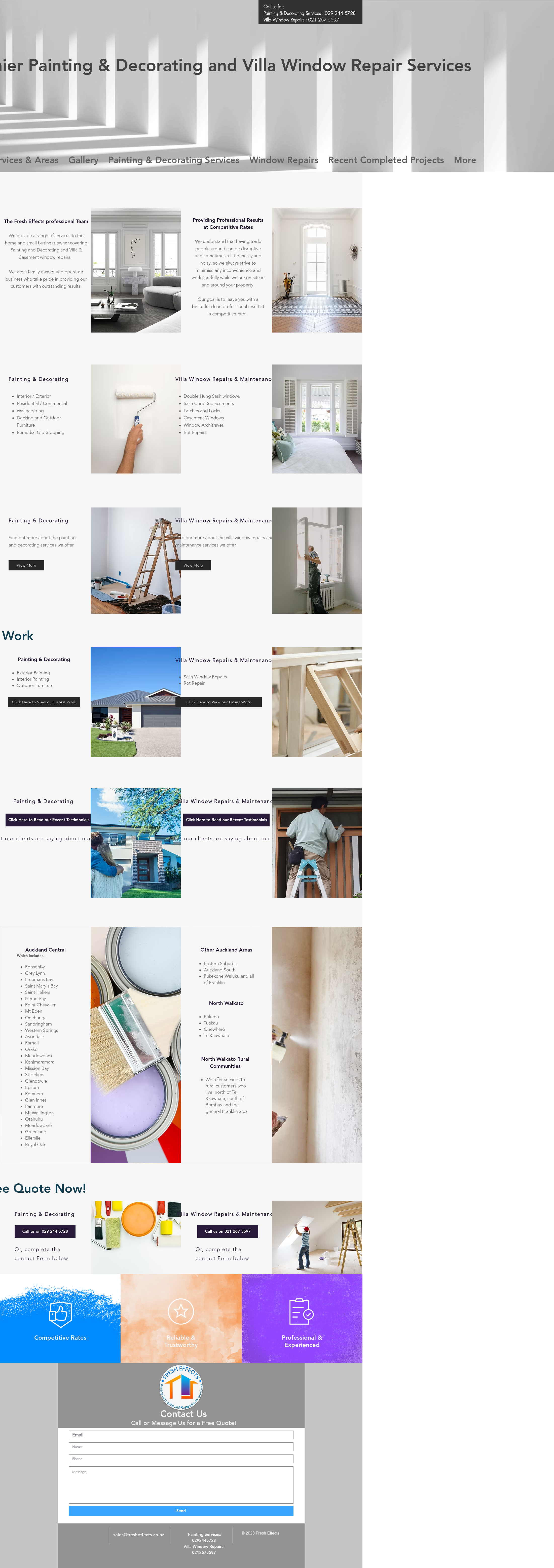 Original site — fresheffects.co.nz
