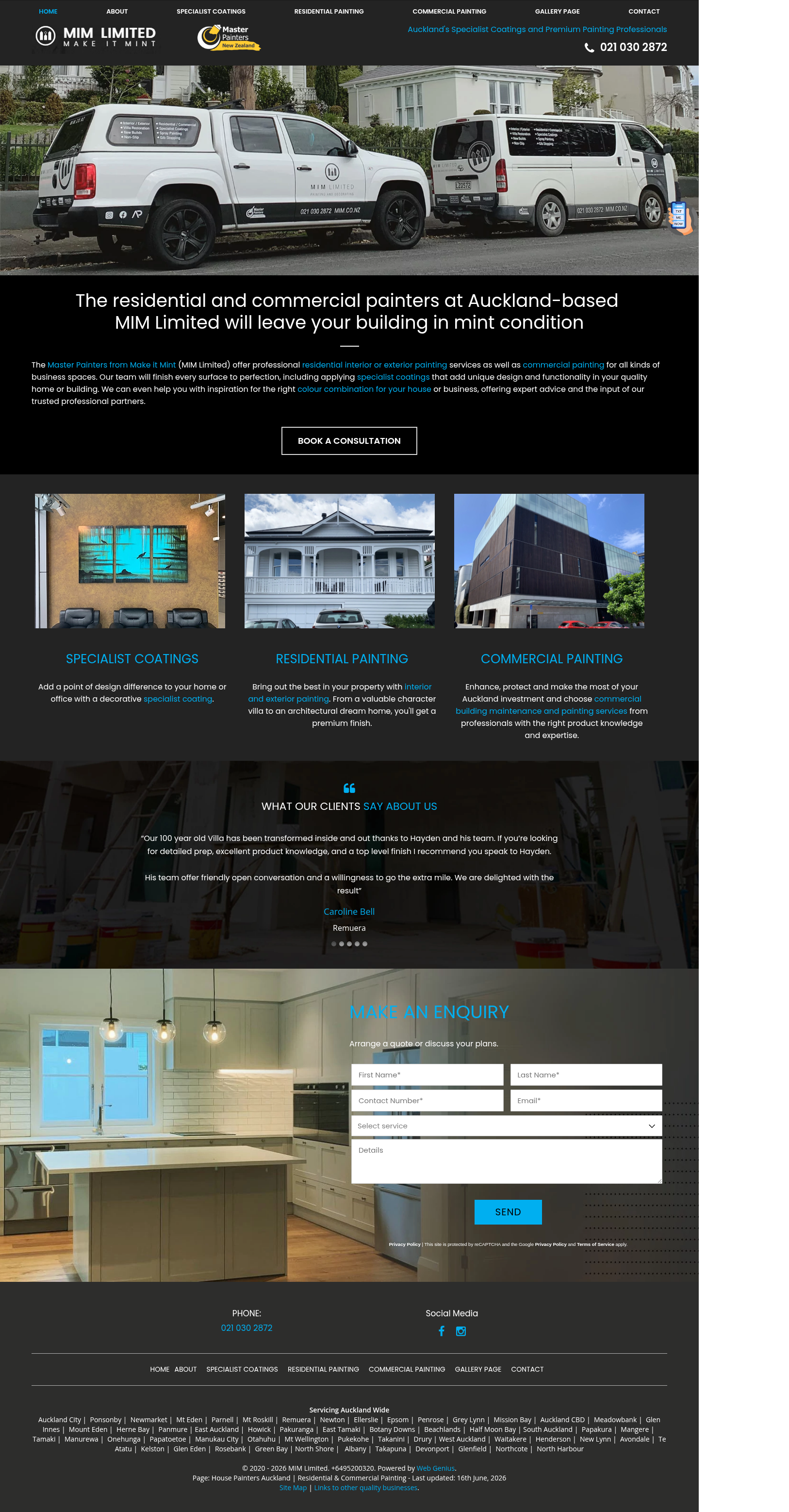 Original site — mim.co.nz