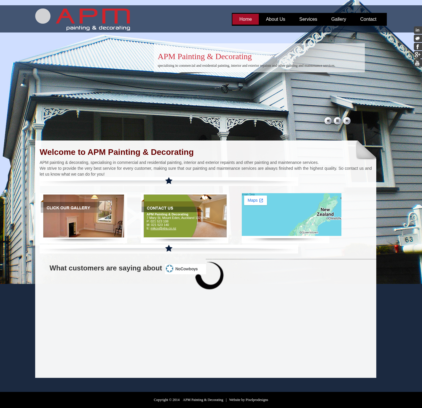 Original site — painterdecorator.co.nz