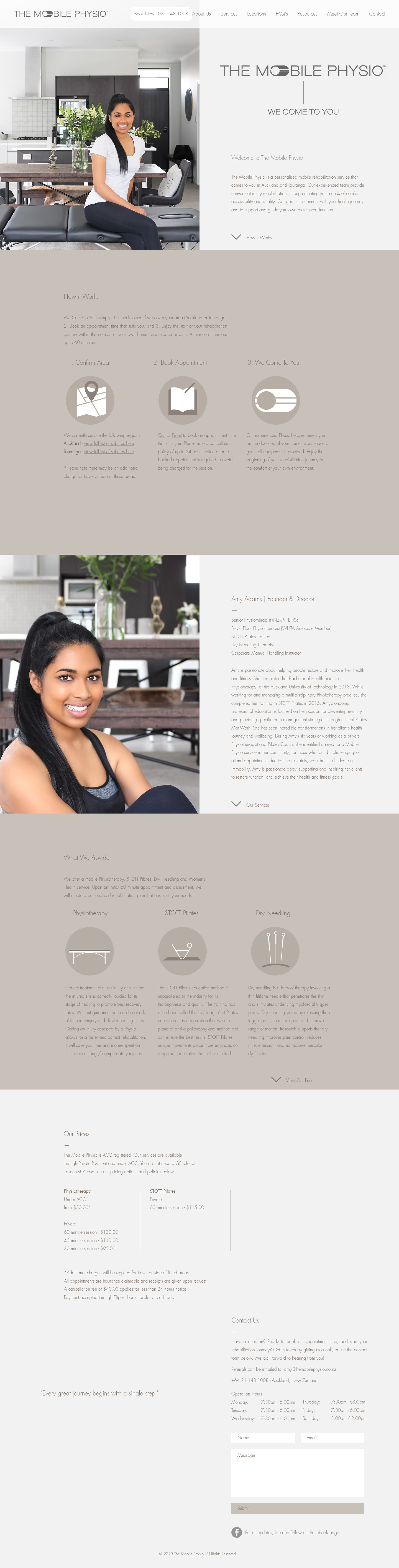 Original site — themobilephysio.co.nz